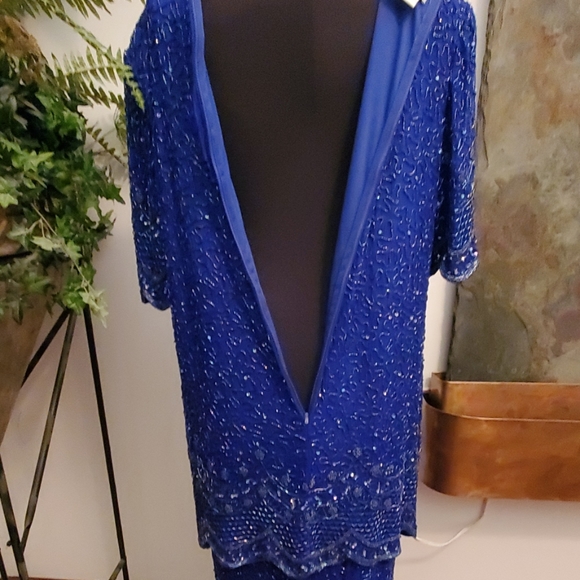 Fully Beaded Full-Length Formal - by Brilliante - Picture 8 of 8